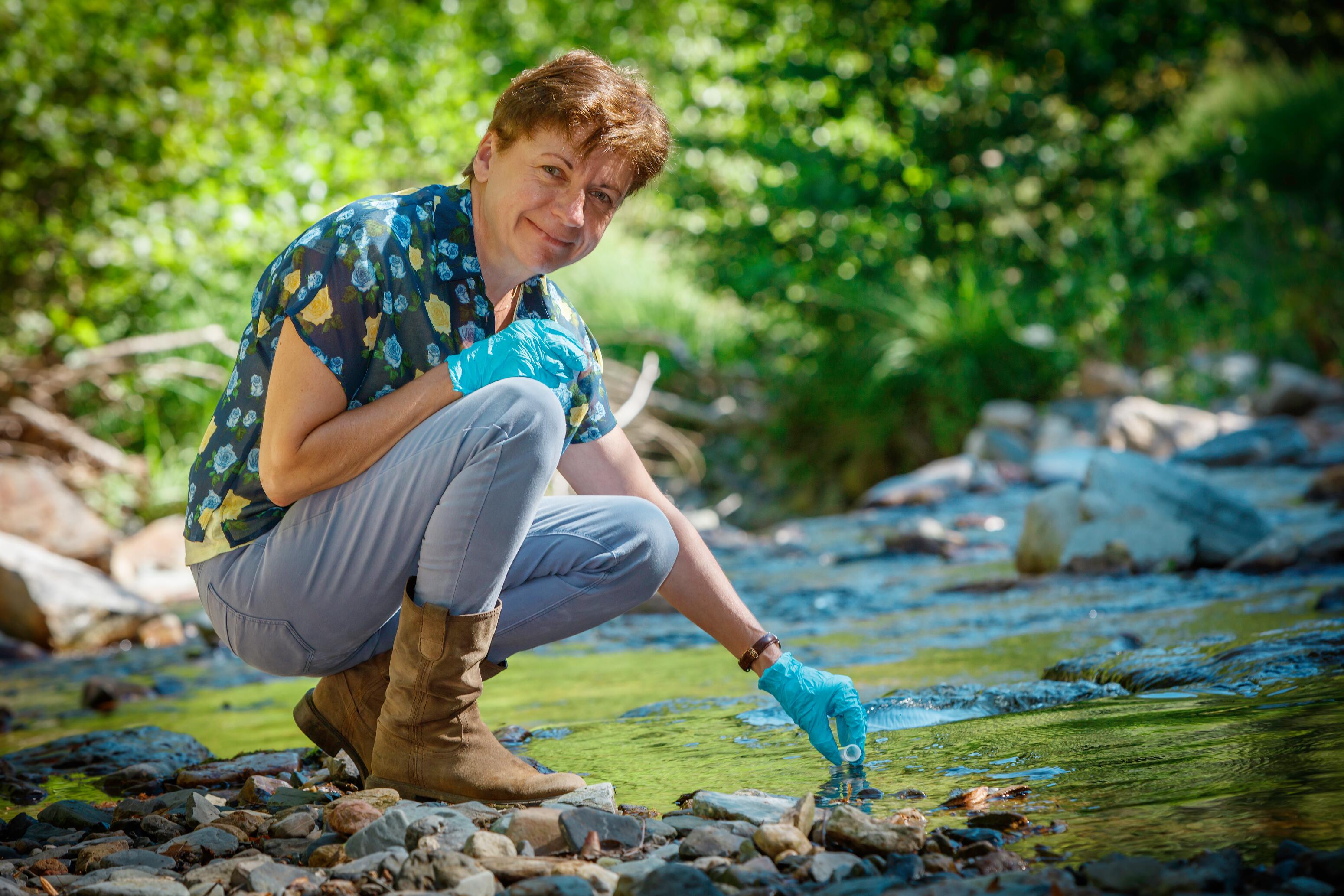 "Jako chemiczka nawrócona na ekologię, sprawiam, że kontrola usuwania zanieczyszczeń staje się zasobem